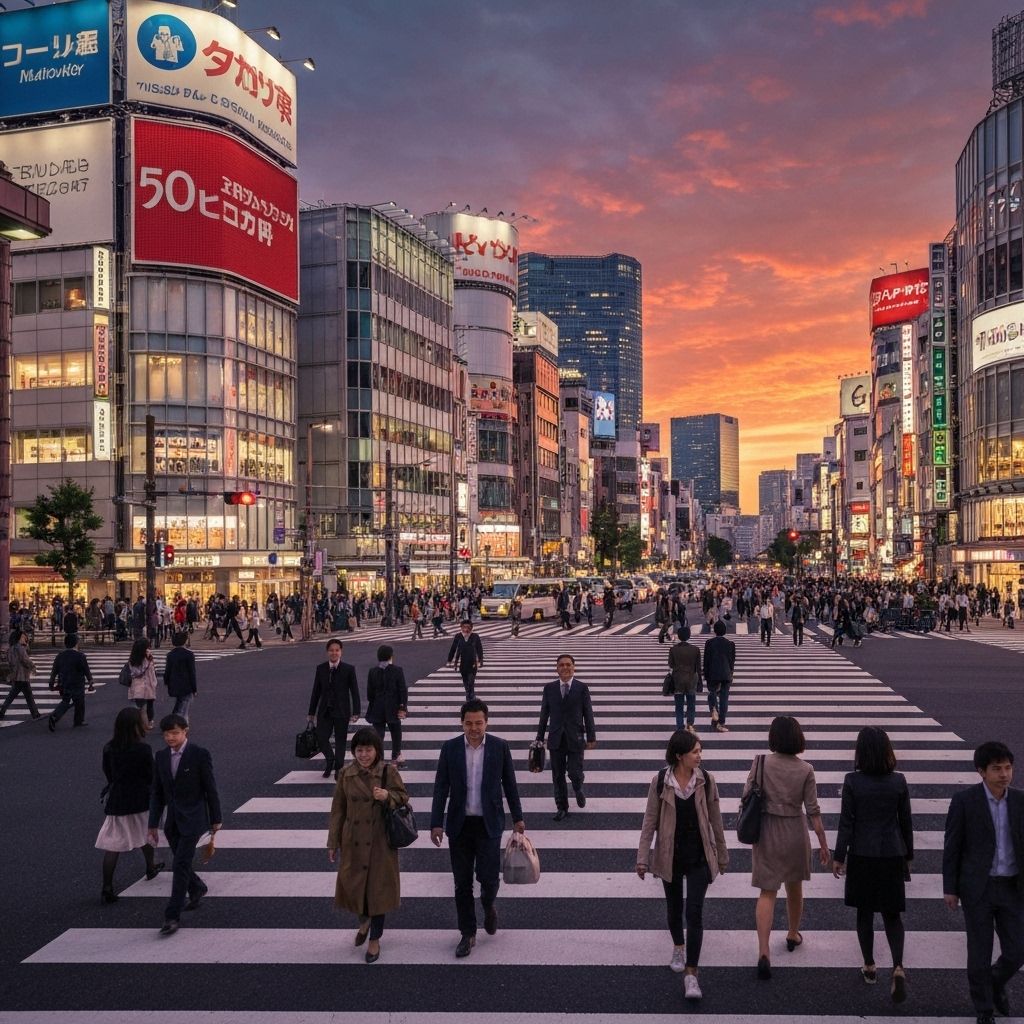 Cuộc sống ở Tokyo: Nhịp sống hiện đại